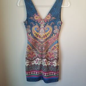Colorful bebe dress 